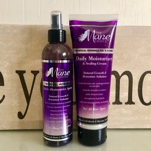 The Mane Choice Tropical Moringa Oil & Honey Duo